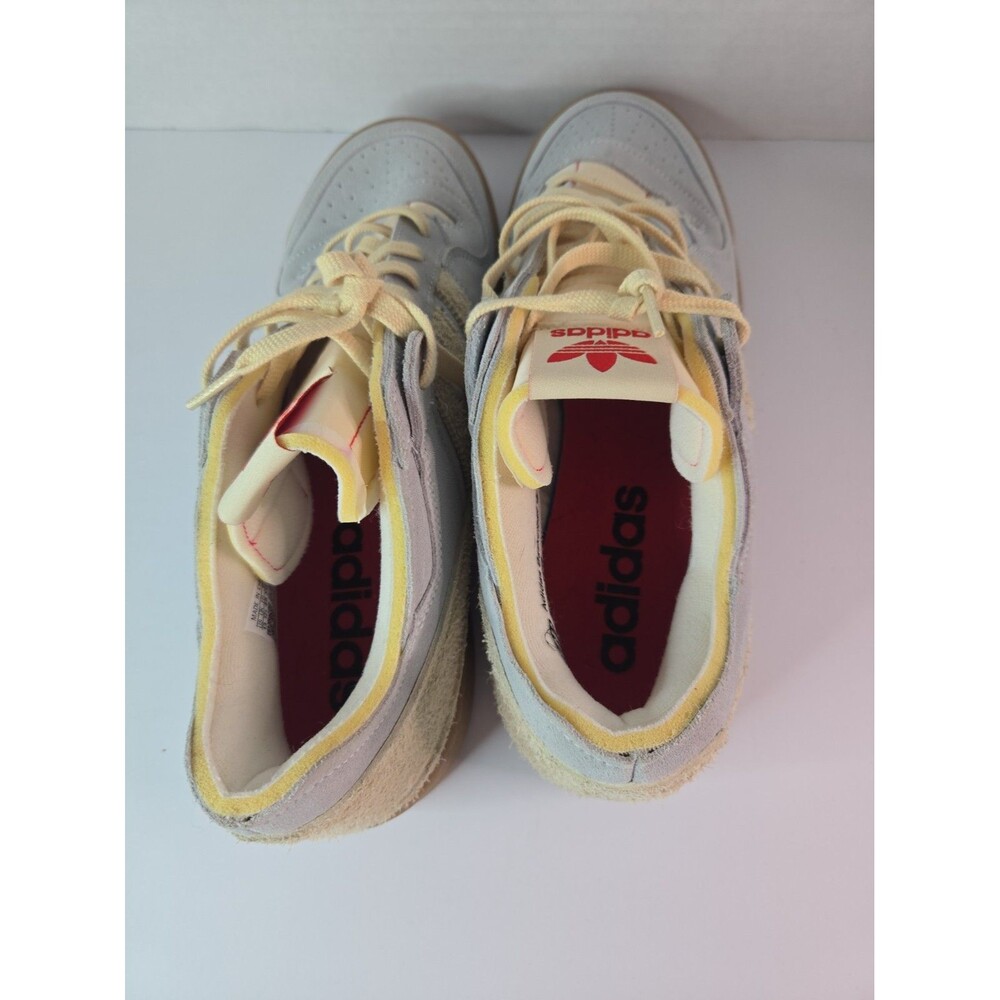 ADIDAS Forum 84 CL Low Non Dyed Warm Vanilla JI0488 Mens Size 13 - Picture 5 of 9